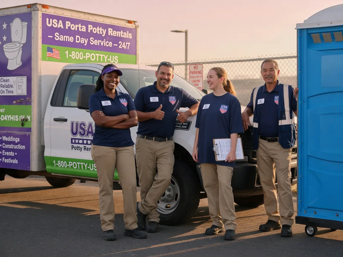 Porta Potty Rental company in Lovettsville, VA